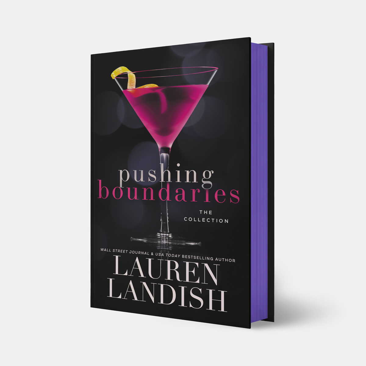 Lauren Landish Dark and Gritty Romance Pushing Boundaries -Special Edition Purple