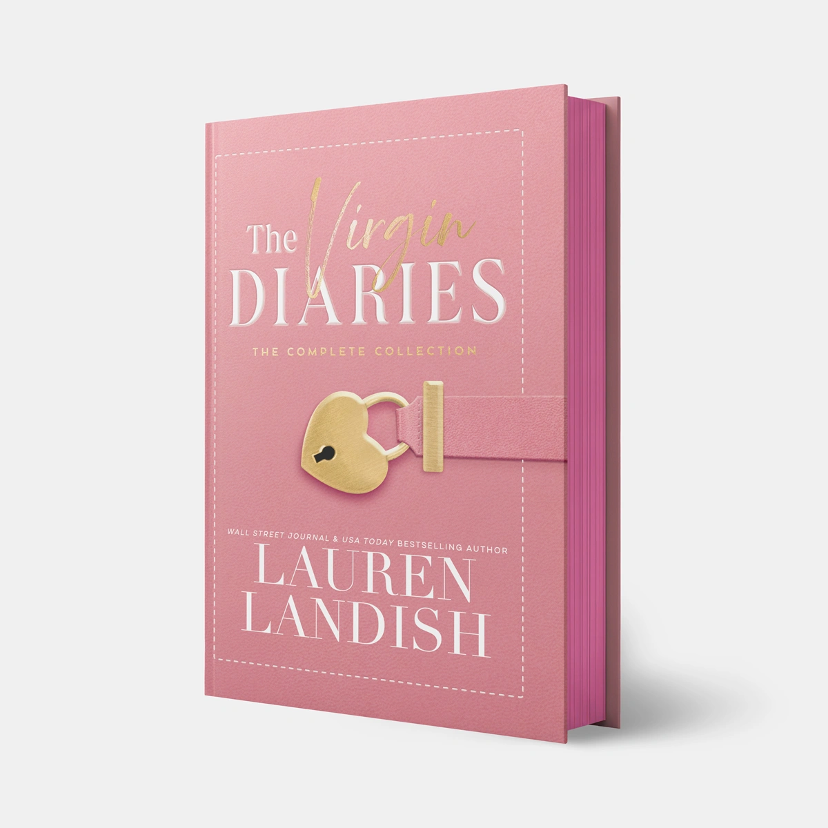 The Virgin Diaries Special Edition Hardback - The Complete Collection Pink
