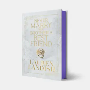 Lauren Landish Romantic Comedy Romance Novel Never Marry Your Brothers Best Friend Special-Edition Purple