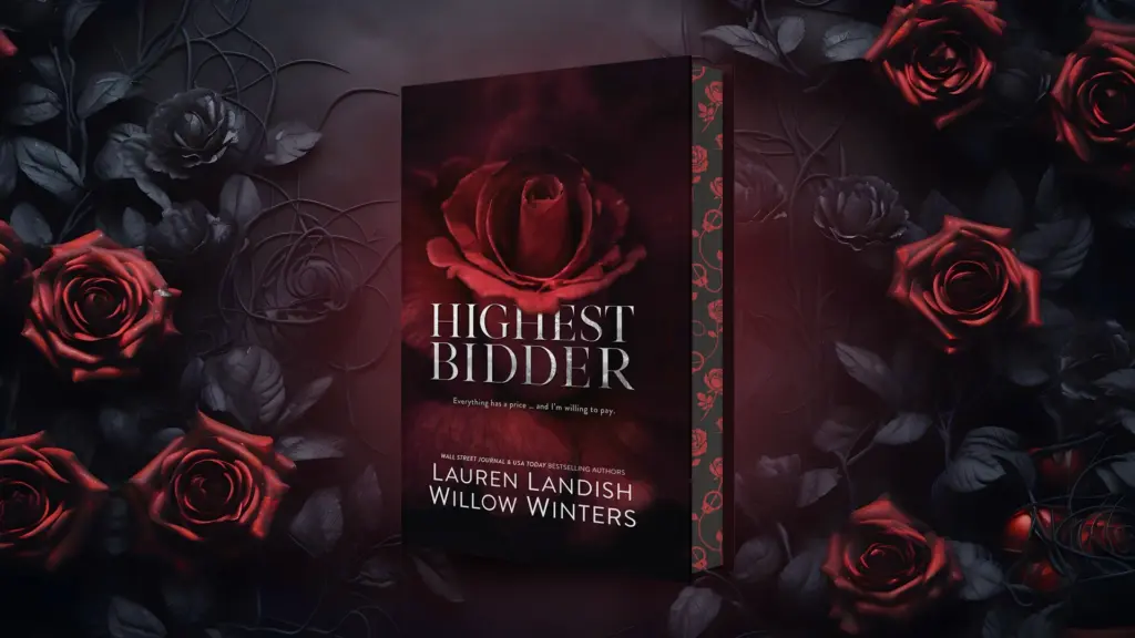 Highest Bidder Hardback Rose Special Edition by Lauren Landish and Willow Winters