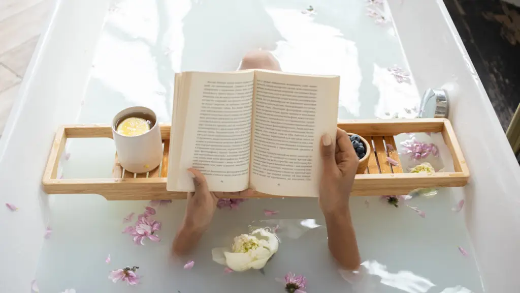 Reading romantic comedy books