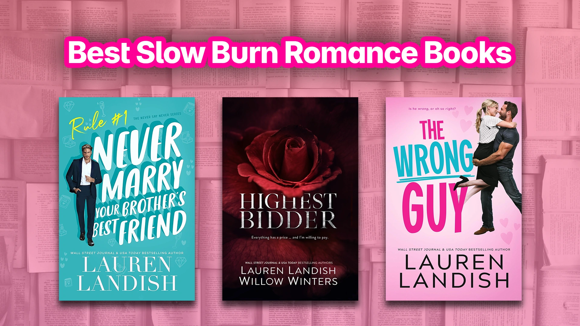 Best Slow Burn Romance Books