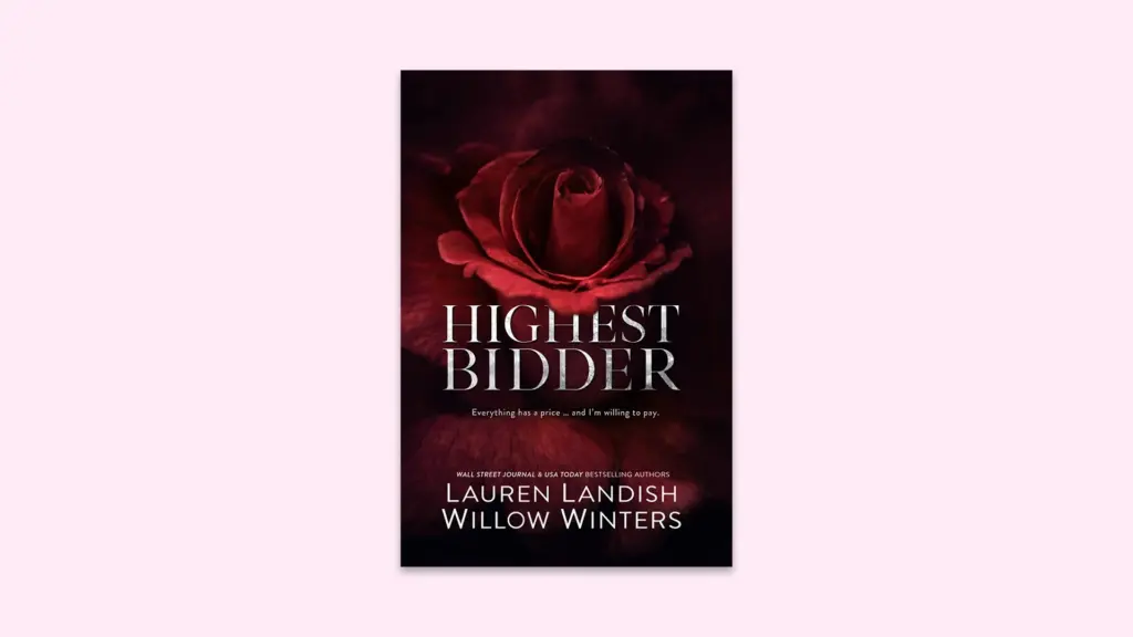 Best Slow Burn Romance Novels - Highest Bidder Rose Edition Hardback